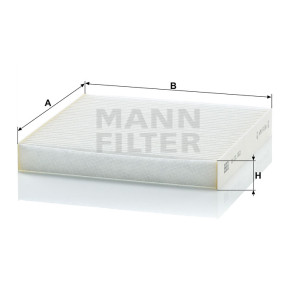 Фильтр салона MANN-FILTER CU 21 003
